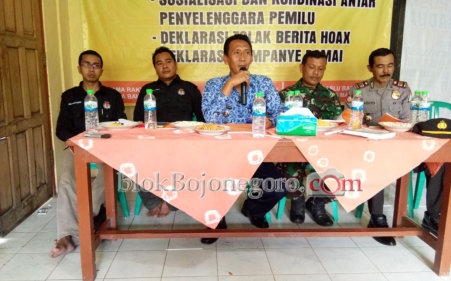 Panwascam Balen Ikut Awasi Kampanye Hoax